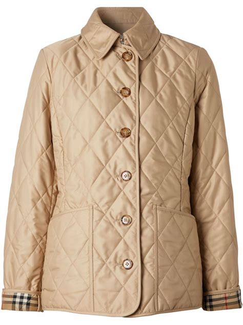 burberry lara jacket|burberry quilted jacket.